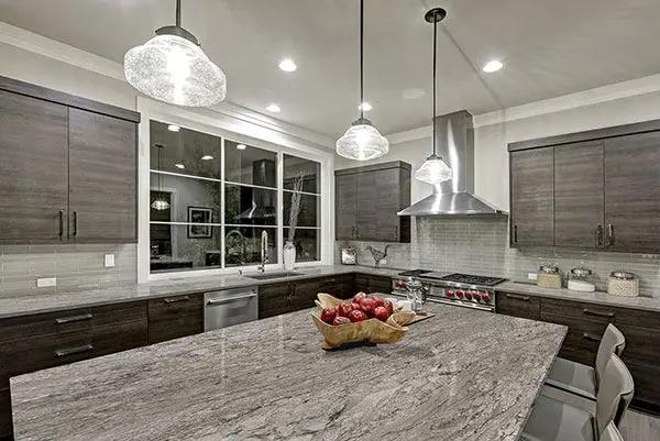 Blue Dunes Granite Kitchen Countertops