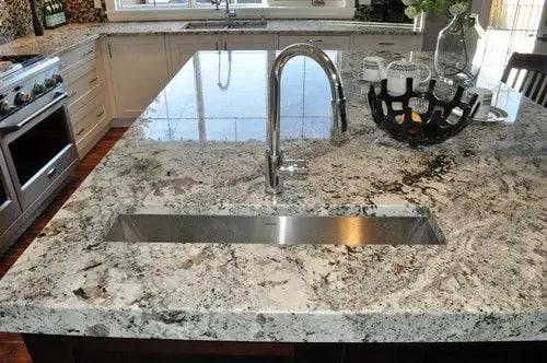 Alaska White Granite Kitchen Island Countertop