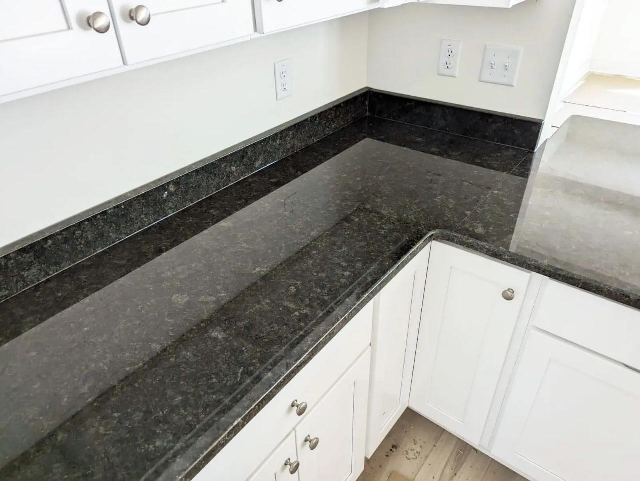 Peacock Green Granite Countertop