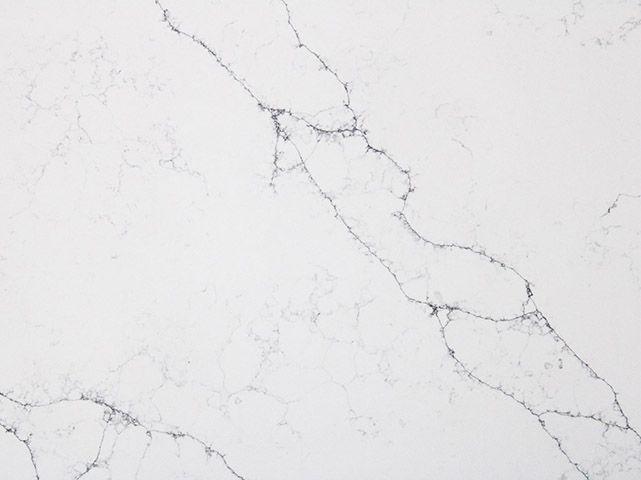 Alaska Bianca Quartz Countertop Sample