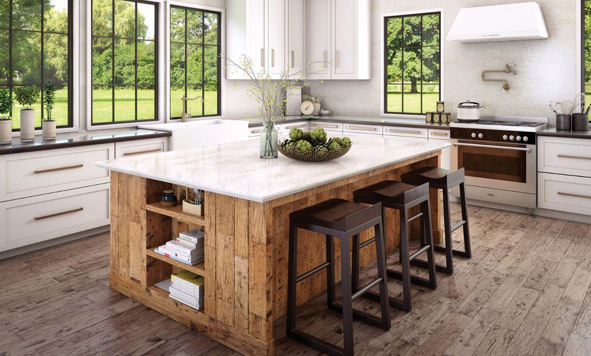 Ironsbridge Quartz Kitchen Island