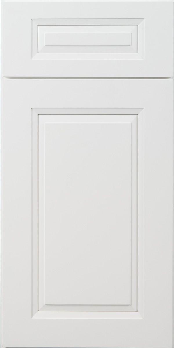 Torrance White Raised Panel Cabinet