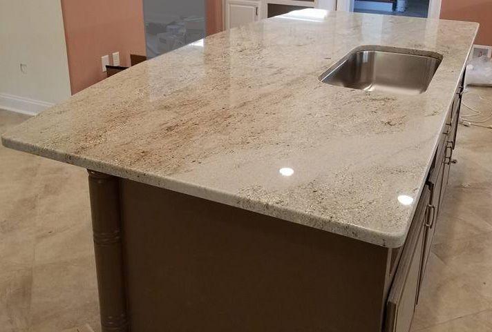 Astoria Granite Kitchen Island