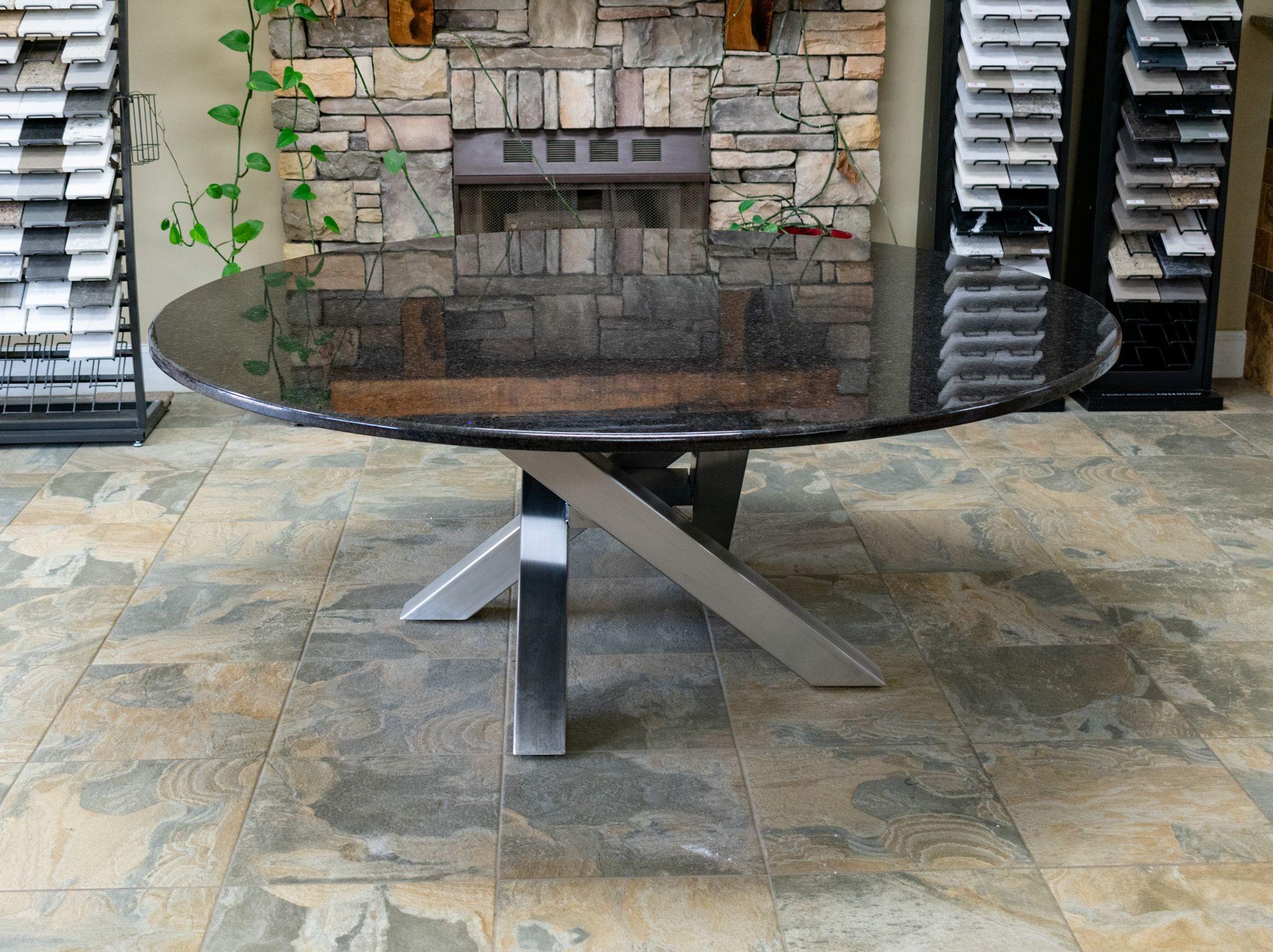 Black Pearl Granite Table