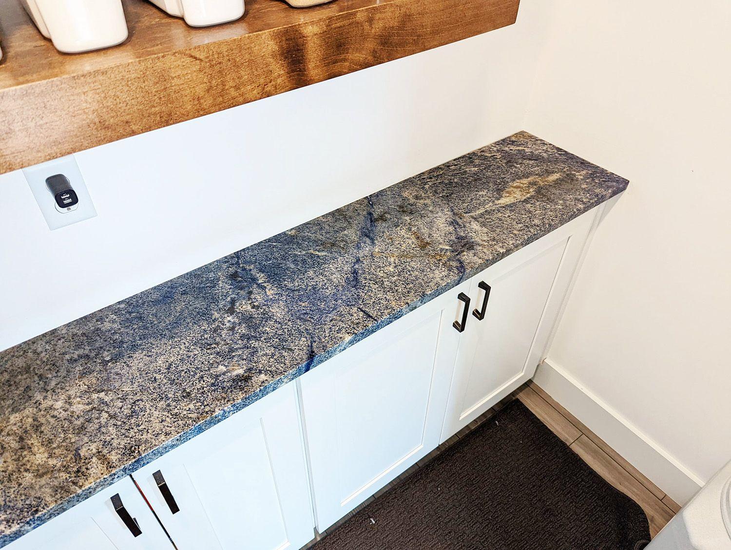 Blue Bahia Granite Pantry Countertop