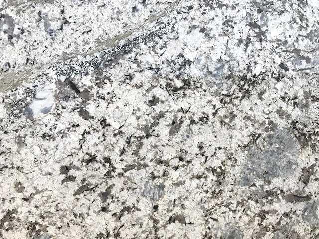 Blue Flower Granite Countertop Sample