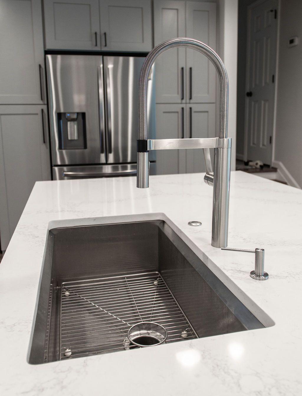 Calacatta Helena Sink Closeup