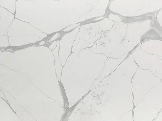 Calacatta Palazzo Quartz Countertop Sample