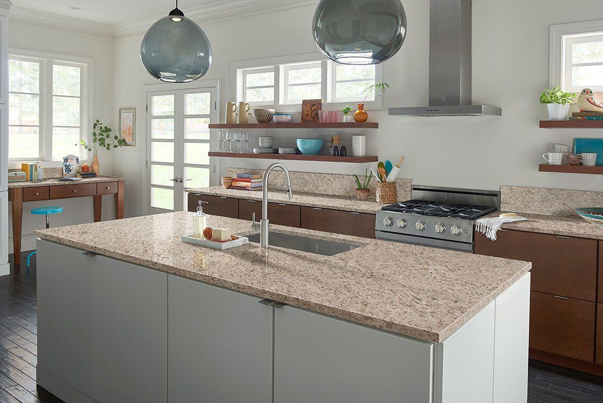 Giallo Ornamental Granite Countertop 