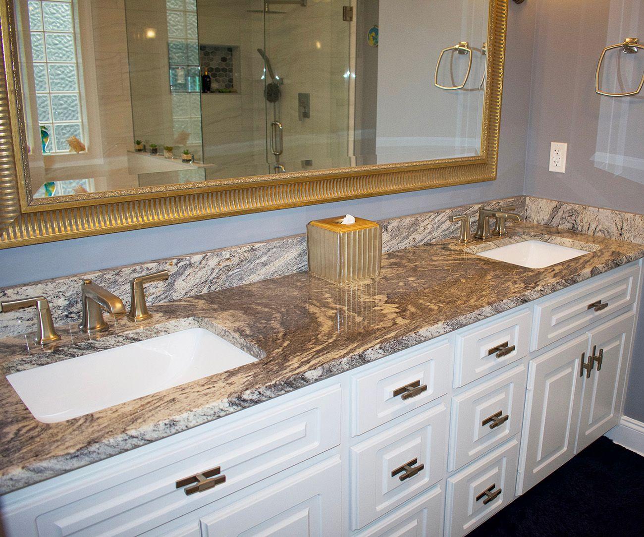 Rocky Mountain Granite Double Vanity Countertop