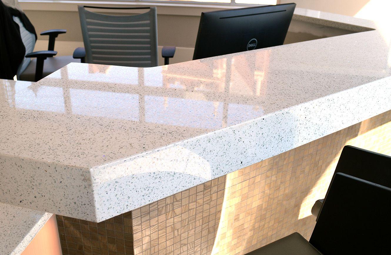 Cobble Stone Quartz Countertop