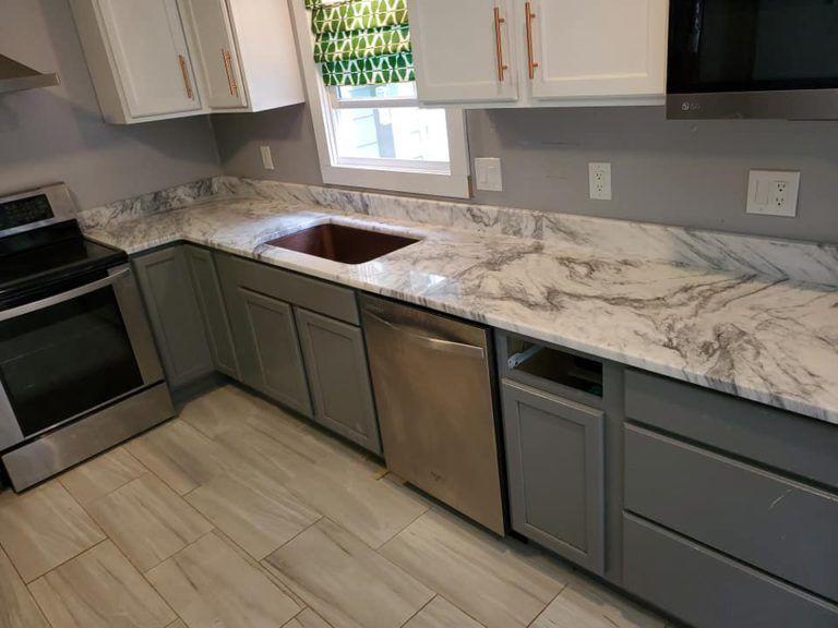 Mont Blanc Marble Kitchen Countertops