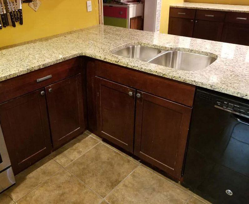 New Venetian Gold Granite Countertops