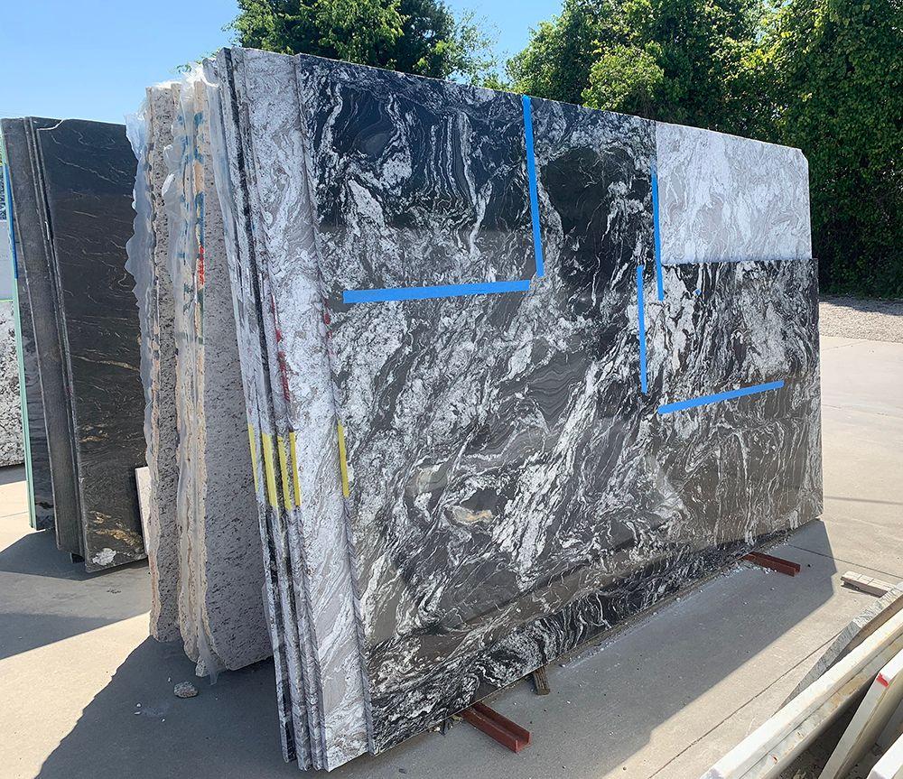 Silver Waves Granite Slab