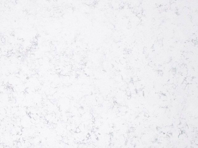 Super White Quartz Countertop Sample