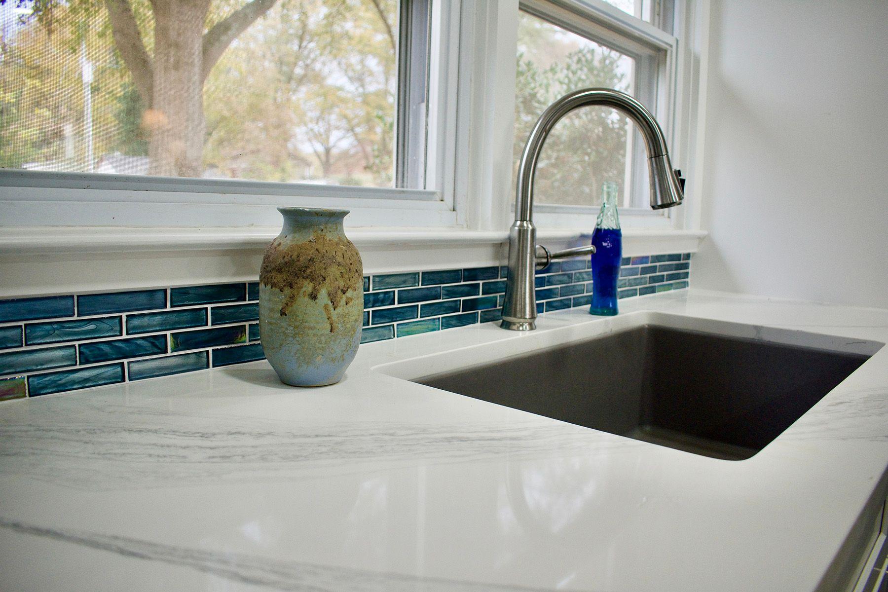 Calacatta Milina Quartz SInk