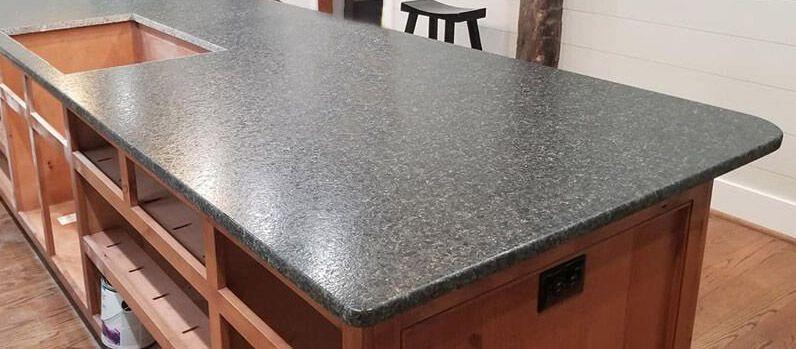 Uba Tuba Granite Leathered Countertop Closeup