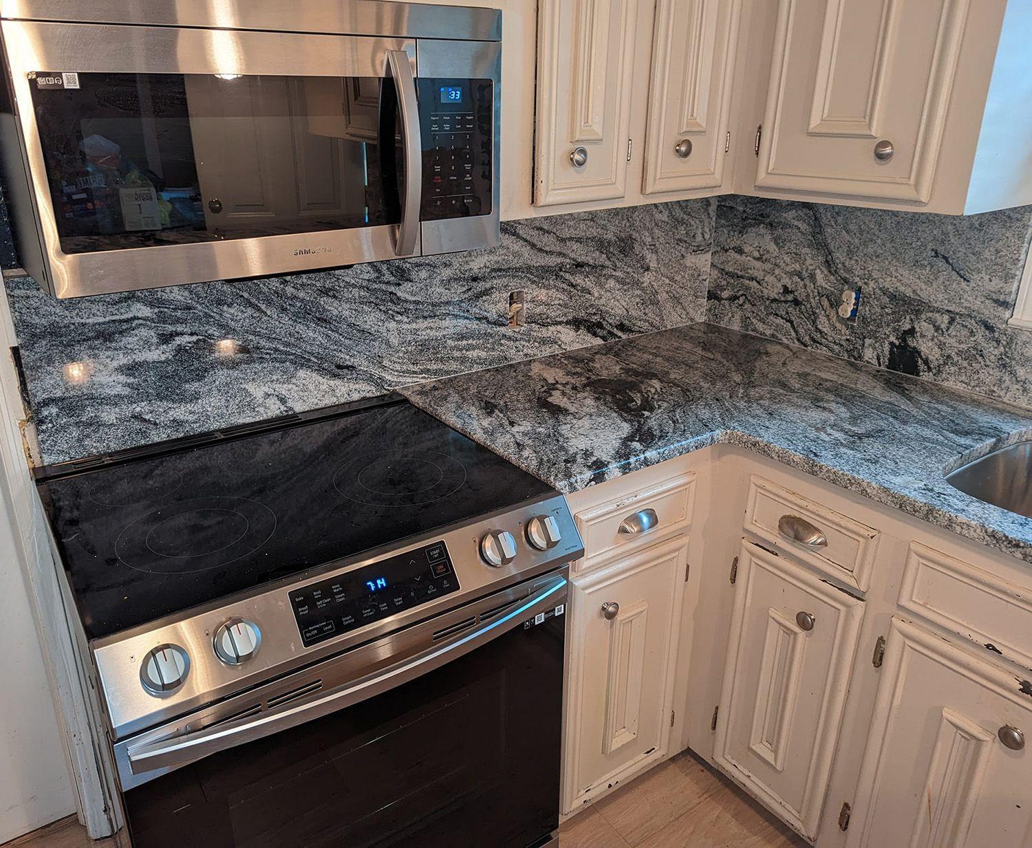 Viscon White Granite Countertops